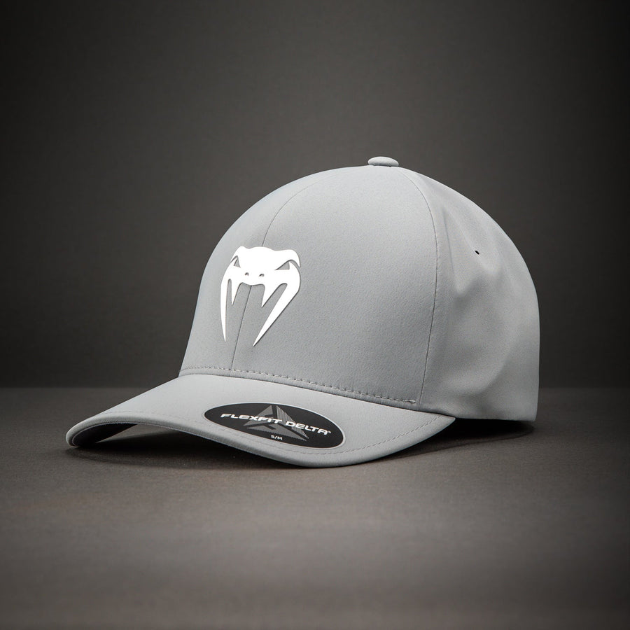 Venum Flexfit Delta Hat grey – official three-quarter view