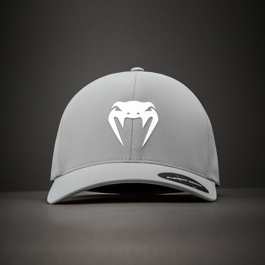 Venum Flexfit Delta Hat grey – official front view