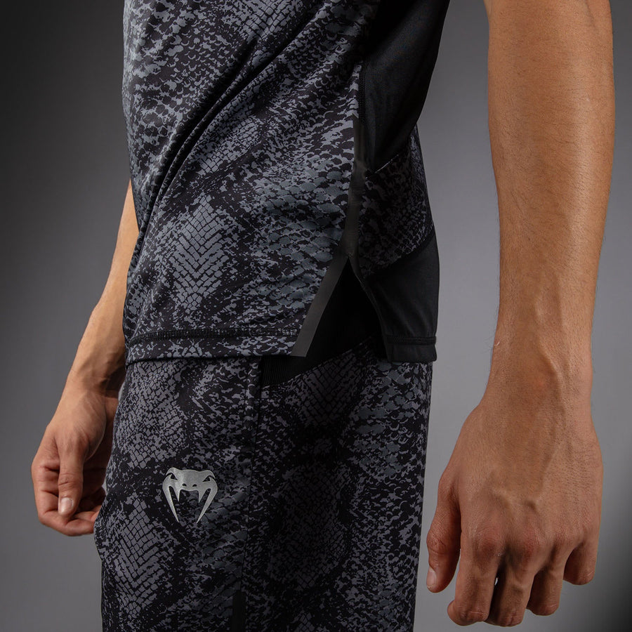 Venum G-Fit Scales Dry-Tech T-Shirt - Black/ Charcoal Grey — product view 5