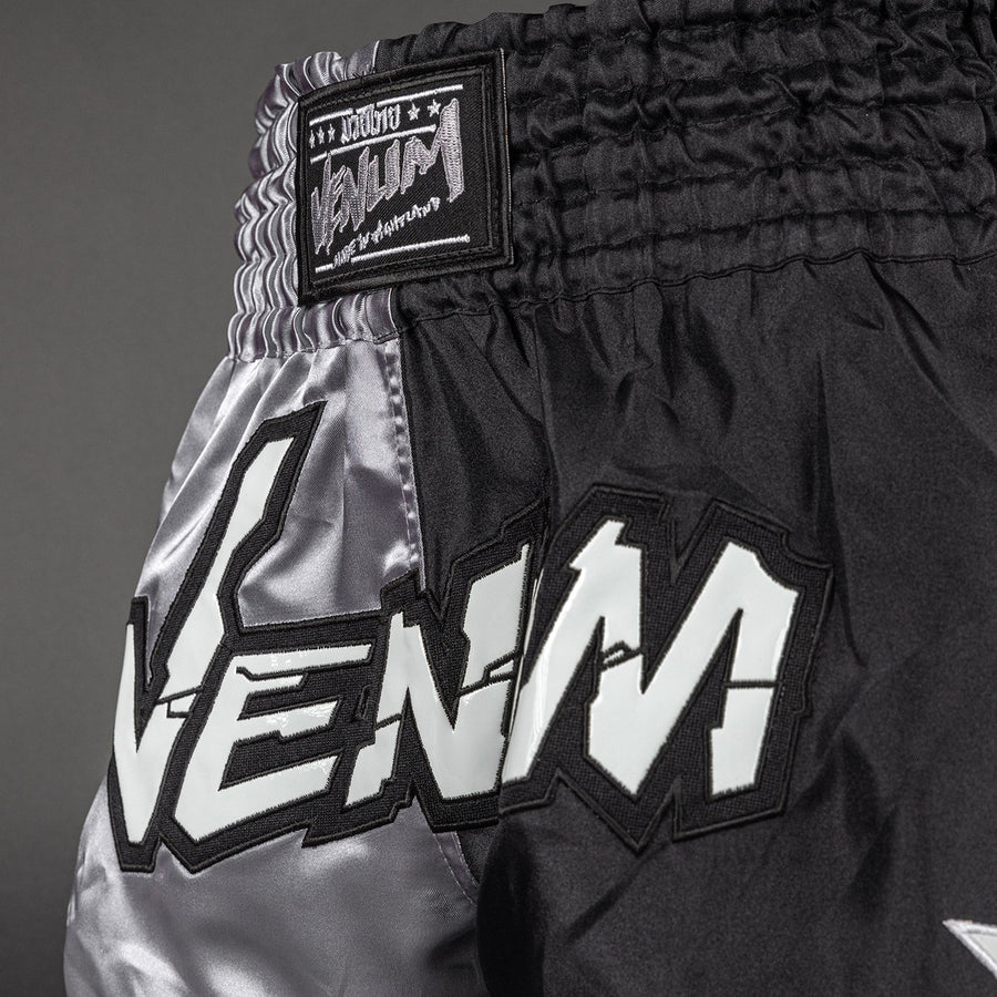 Venum Inferno 2.0 Muay Thai Shorts - Grey/Black — product view 6