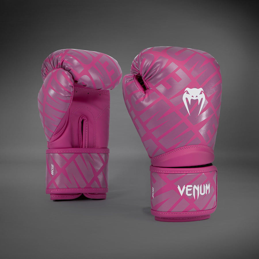 Venum Contender 1.5 XT Boxing Gloves - White/Pink