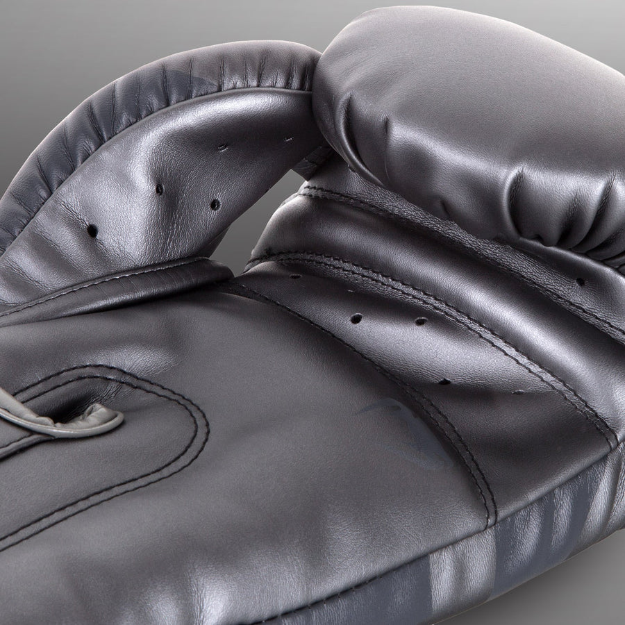 Venum Elite Boxing Gloves - Grey/Grey — product view 3