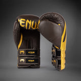 Venum Reverso Boxing Gloves - Chocolate/Gold — product view 2