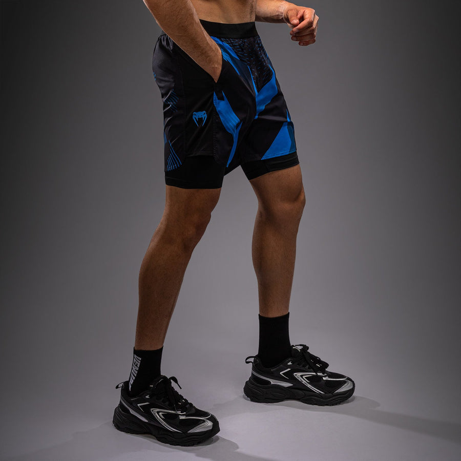 Venum No-Gi 6.0 Training Shorts - Black/Blue