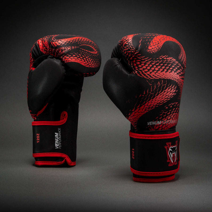 Venum Matupa Boxing Gloves - Black/Red/Silver