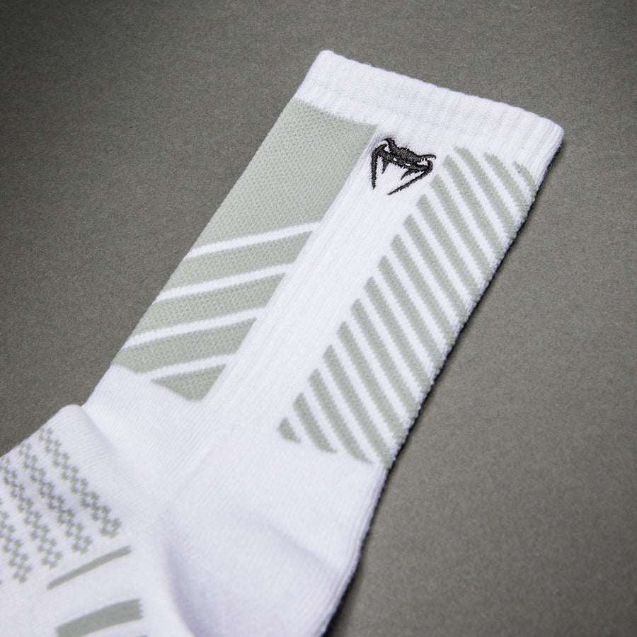 Venum Vector Crew Socks 3 Pack - White/Grey — product view 4