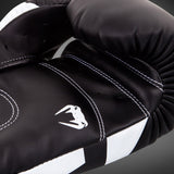 Venum Elite Boxing Gloves - Black/White — product view 3