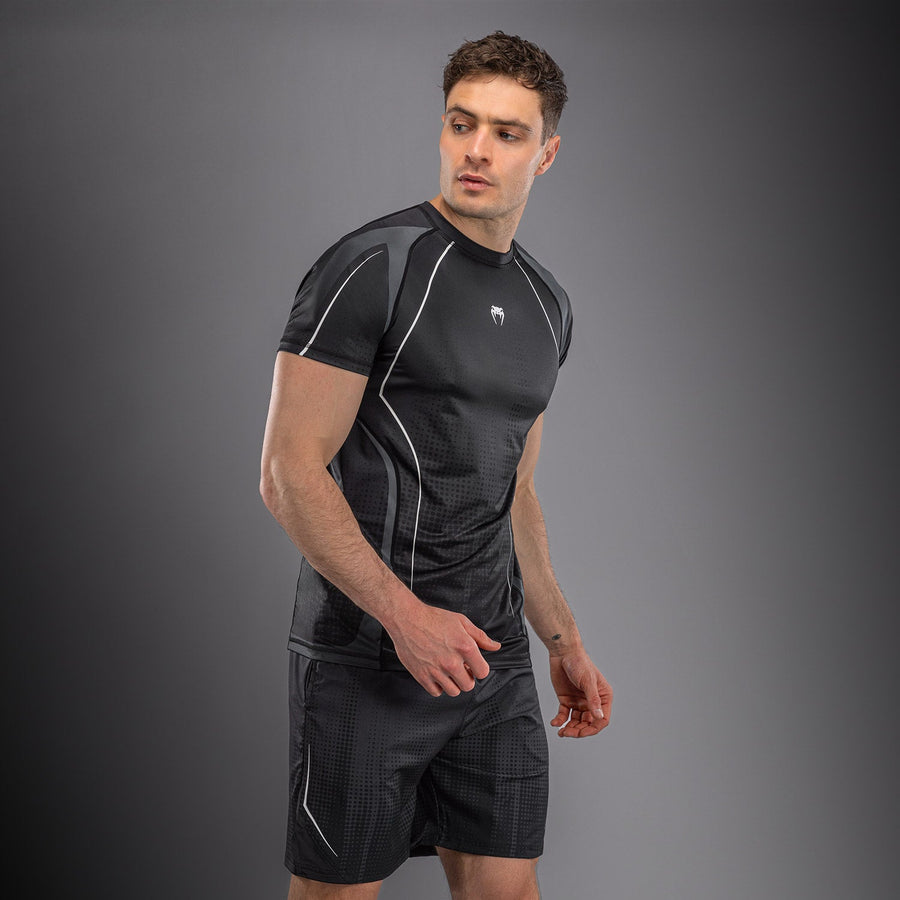 Venum Stealth Dry-Tech T-Shirt - Black/White — product view 2