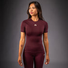 Venum Talisman Short Sleeve Rashguard - Plum