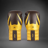 Venum Reverso Boxing Gloves - Chocolate/Gold — product view 4