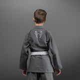 Venum Contender Kids BJJ Gi (Free white belt included) - Grey — product view 2