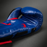 Venum Elite Boxing Gloves - Dark Blue/Red — product view 3