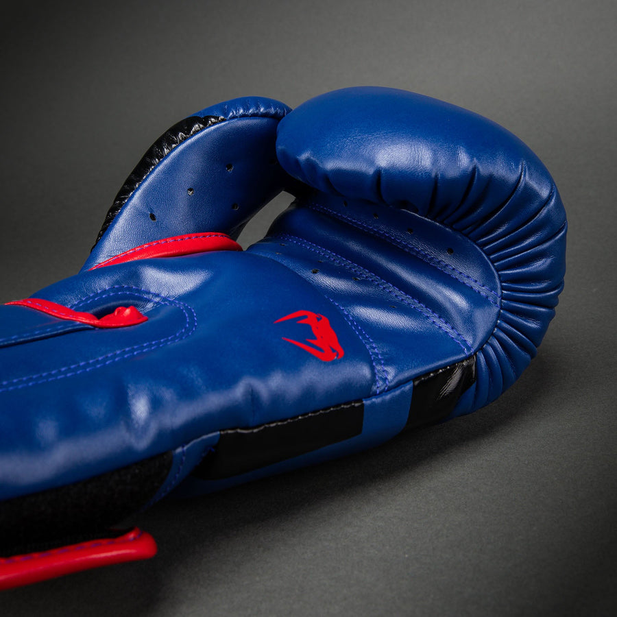 Venum Elite Boxing Gloves - Dark Blue/Red — product view 3