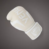 Venum Elite Boxing Gloves - White/Ivory — product view 4