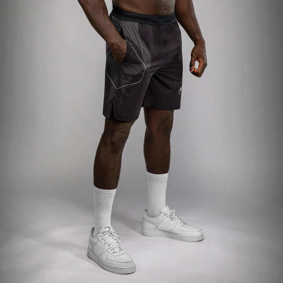 Venum Nexus Training Shorts - Black/Silver — product view 3
