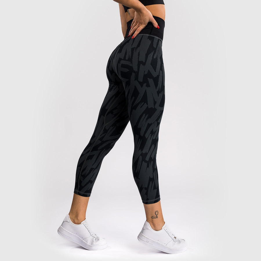 Venum Graffiti Women’s Full-Length Leggings - Urban Charcoal — product view 2