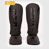 Venum Challenger Kids Shin Guards - Black/Black