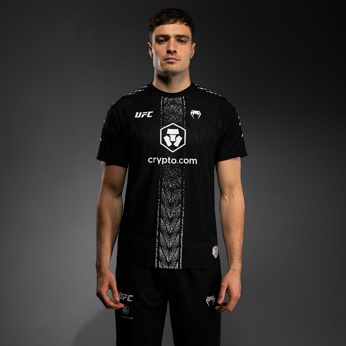 Men's UFC Zenith by Venum Black Authentic Fight Night Walkout Jersey