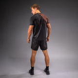 Venum No-Gi 6.0 Dry Tech T-Shirt - Black/Brown