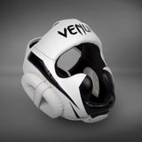 Venum Elite Headgear – White/Black