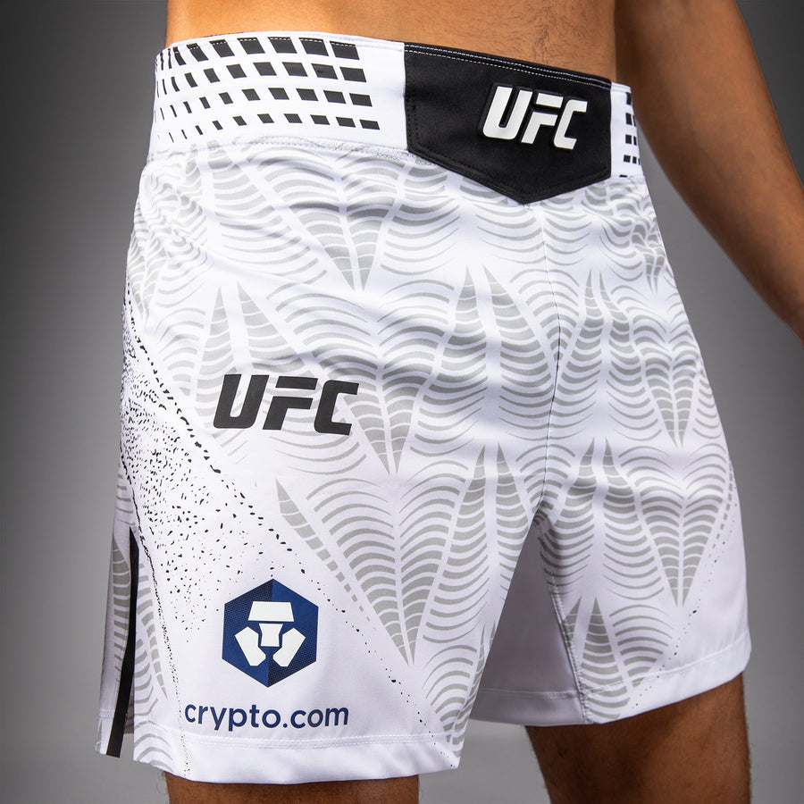 Men's UFC Zenith by Venum White Authentic Fight Night Short Fit Fight Short