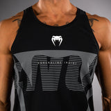 Venum Adrenaline Tank Top - Black/Silver Grey — product view 4