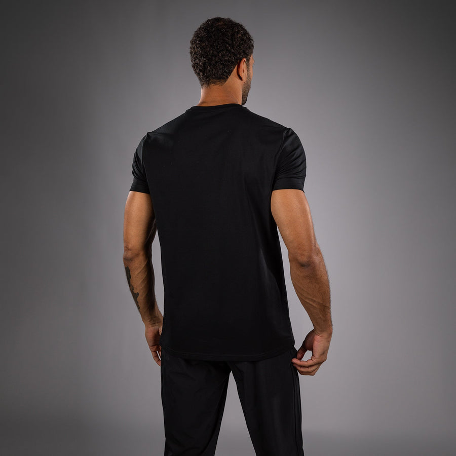Venum Adrenaline T-Shirt - Black/Sand — product view 2