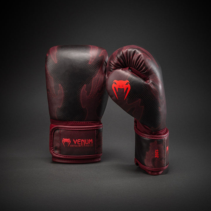 Venum Spectre Boxing Gloves - Black/Red