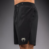 Venum Lazer Hybrid Training Shorts - Black/Grey — product view 6