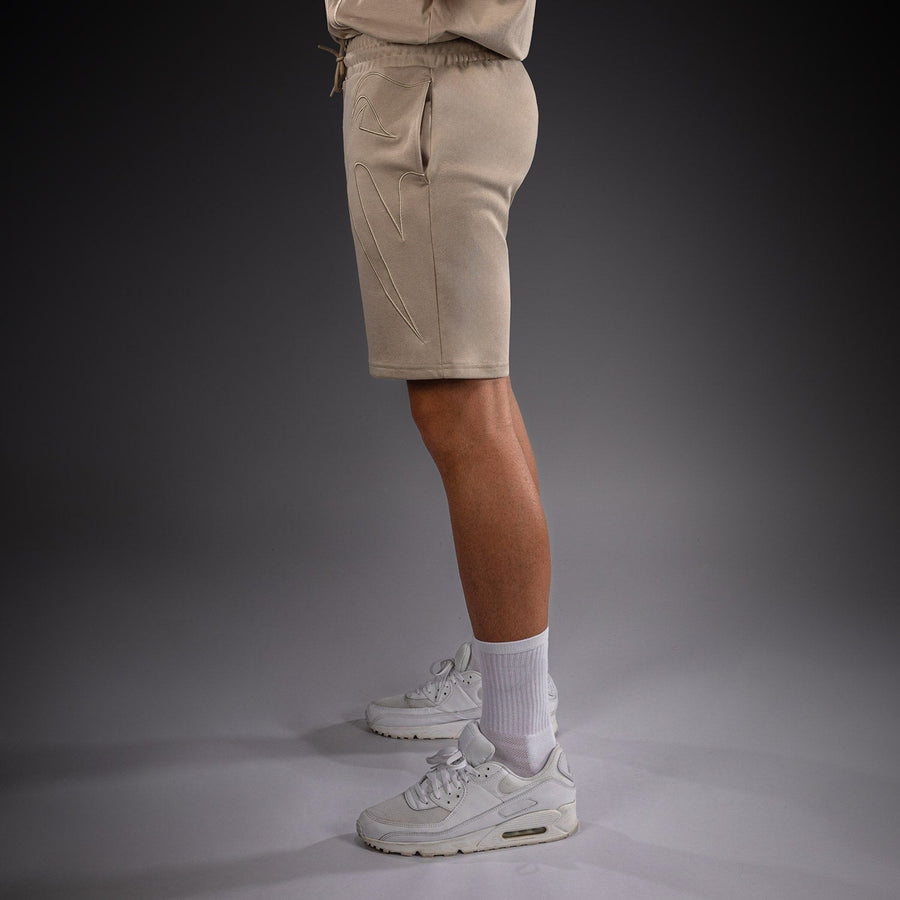 Venum Giant 3D Cotton Shorts - Beige — product view 3