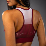 Venum Adrenaline Women's Sports Bra - Burgundy/ Pink — product view 4