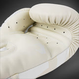 Venum Elite Boxing Gloves - White/Ivory — product view 6