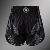 Venum Nexus Muay Thai Shorts - Black/Silver — product view 3