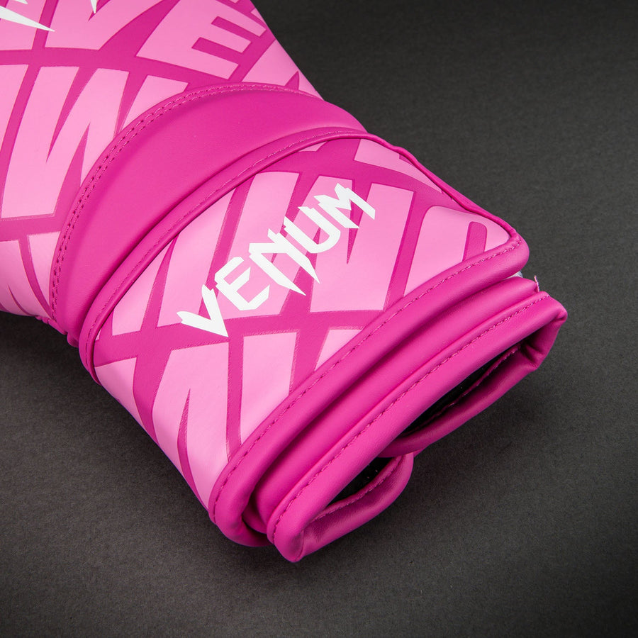 Venum Contender 1.5 XT 3D Boxing Gloves - Candy Pink/ White — product view 3