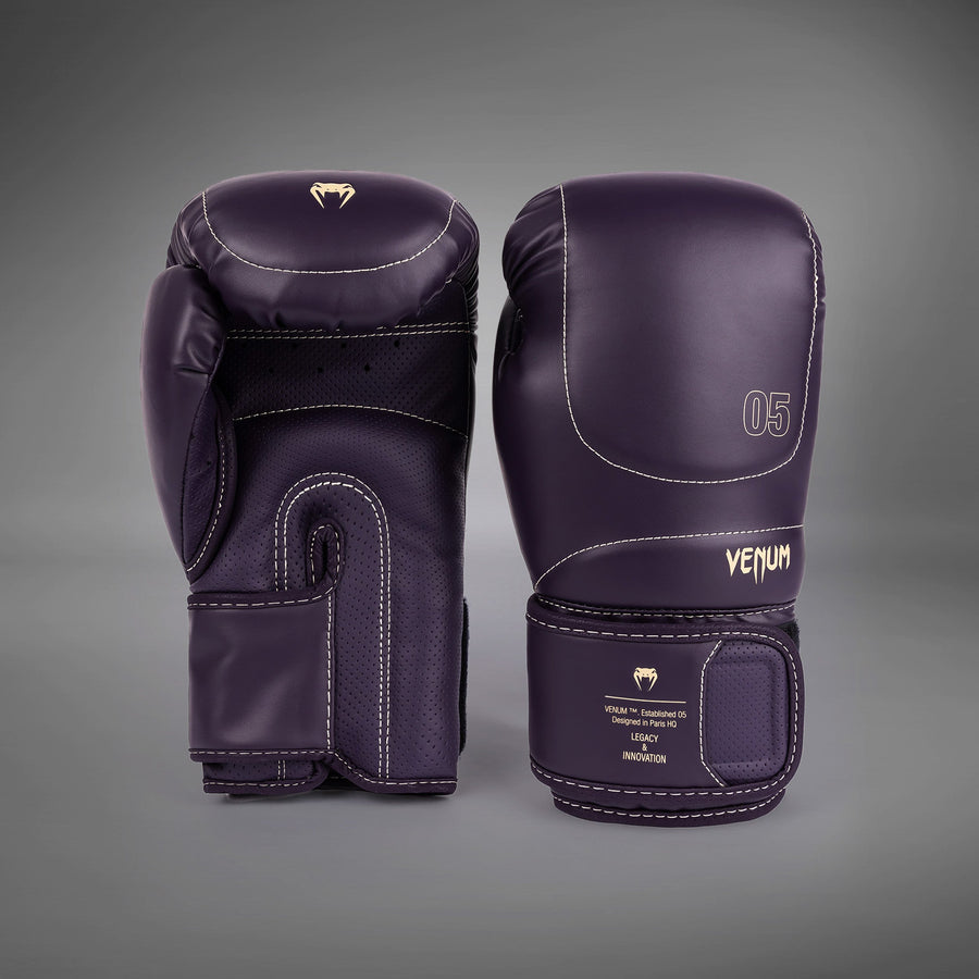 Venum Impact Evo Boxing Gloves - Deep Purple — product view 2