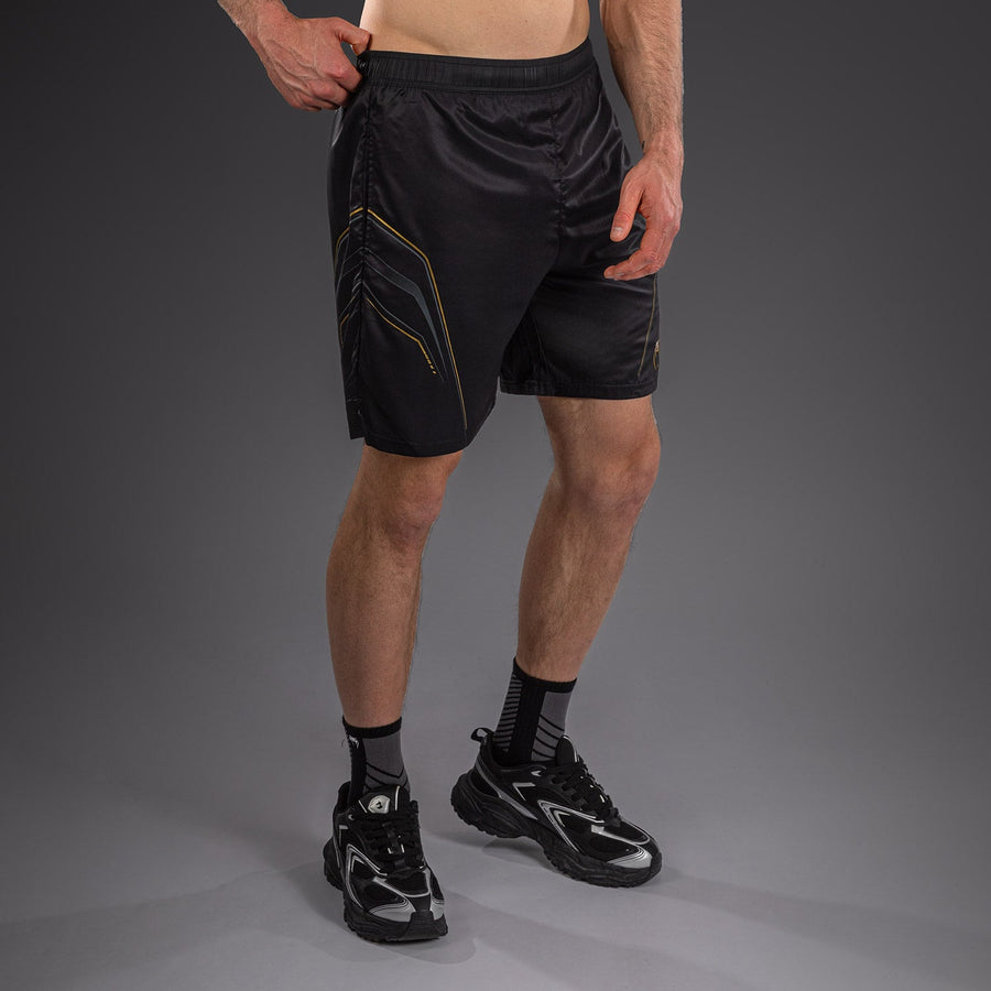 Venum Streamline Training Shorts - Black/Gold — product view 2