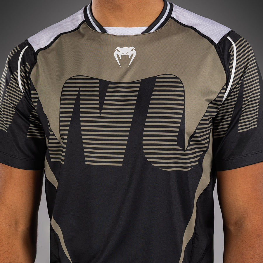 Venum Adrenaline Dry Tech T-Shirt - Black/Sand — product view 3