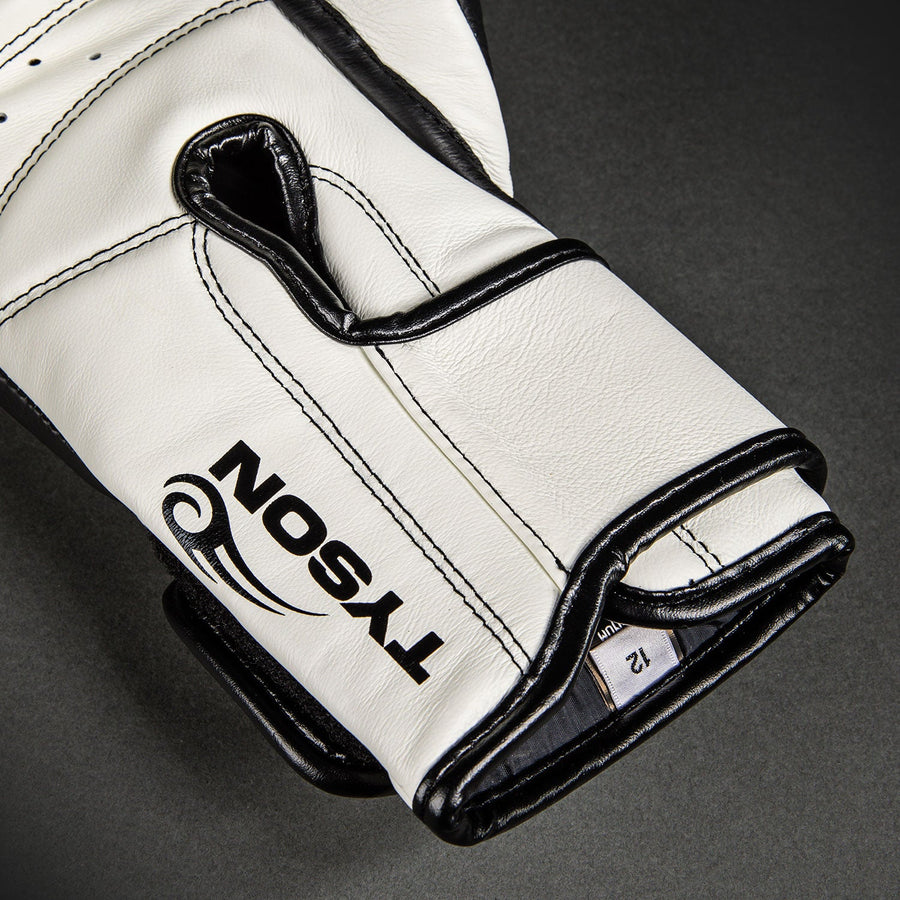 Venum Giant 2.0 Mike Tyson Pro Boxing Gloves - Deep Black/Optical White — product view 8