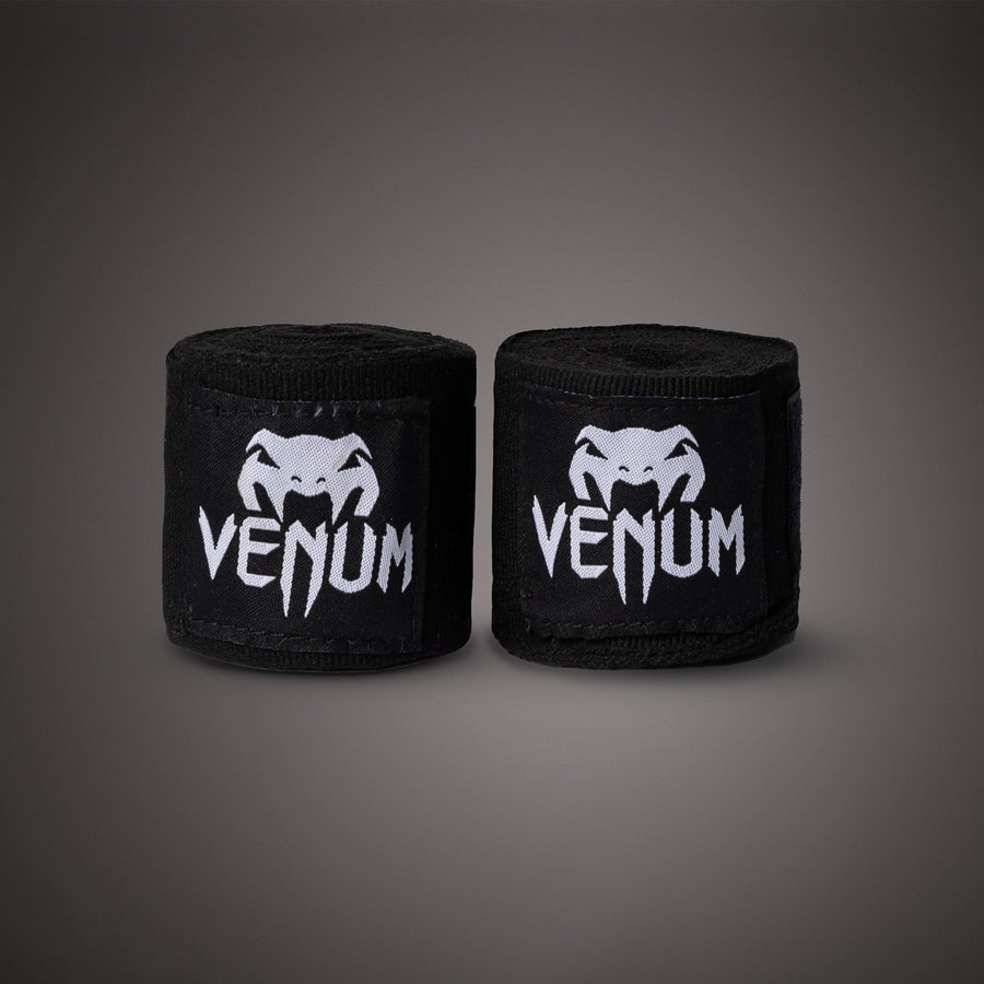 Venum Kontact Boxing Hand Wraps - 4.5m (180 in) - Black — product view 2