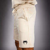 Venum Contender Fleece Cotton Shorts - Off-White — product view 6