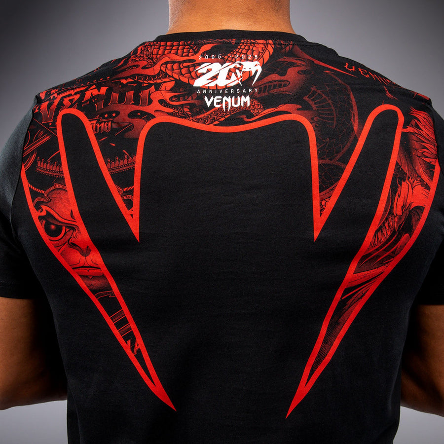 Venum 20th Anniversary T-Shirt - Black/Red — product view 5