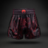 Venum Spectre Muay Thai Shorts - Black/Red