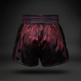 Venum Spectre Muay Thai Shorts - Black/Red — product view 4