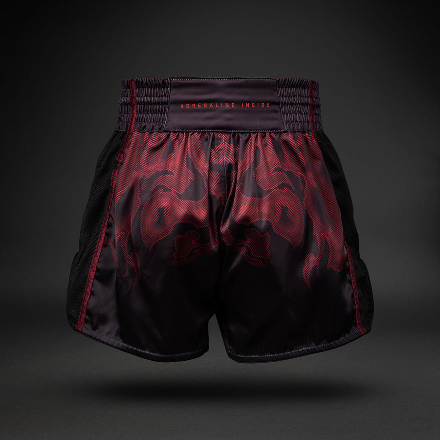 Venum Spectre Muay Thai Shorts - Black/Red — product view 4