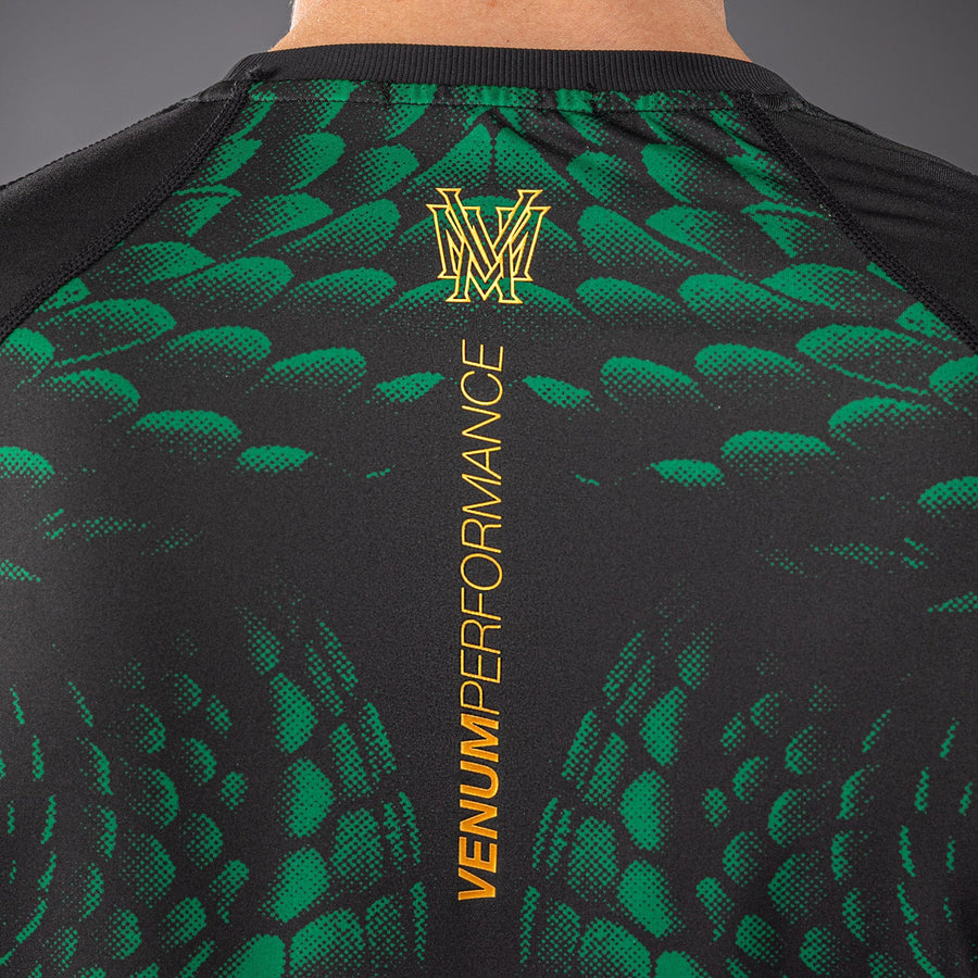 Venum Matupa Dry Tech T-Shirt - Black/Green/Gold — product view 6