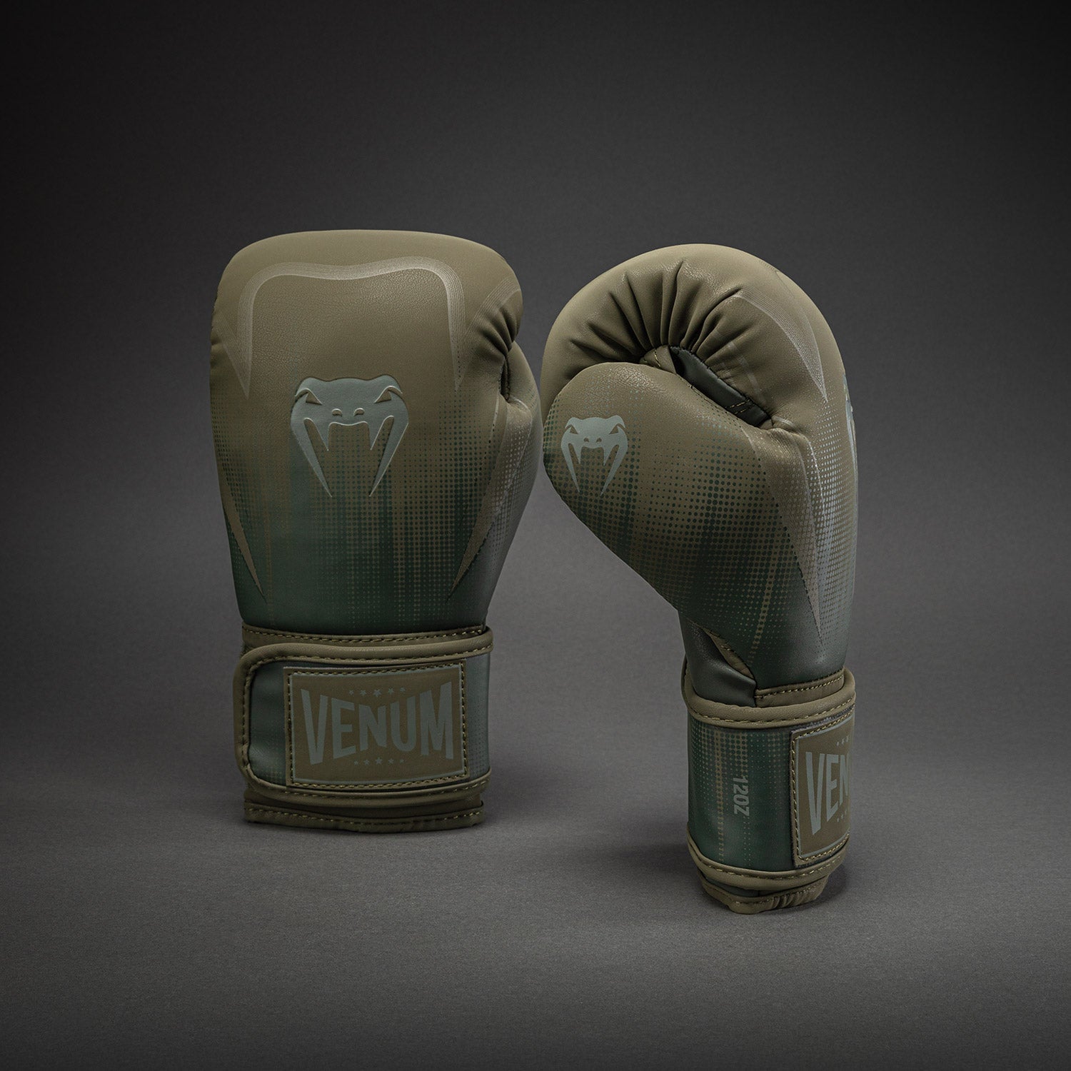 Venum Stealth Boxing Gloves - Khaki/Dark Green