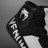Venum Elite Wrestling Shoes - Black/White — product view 6