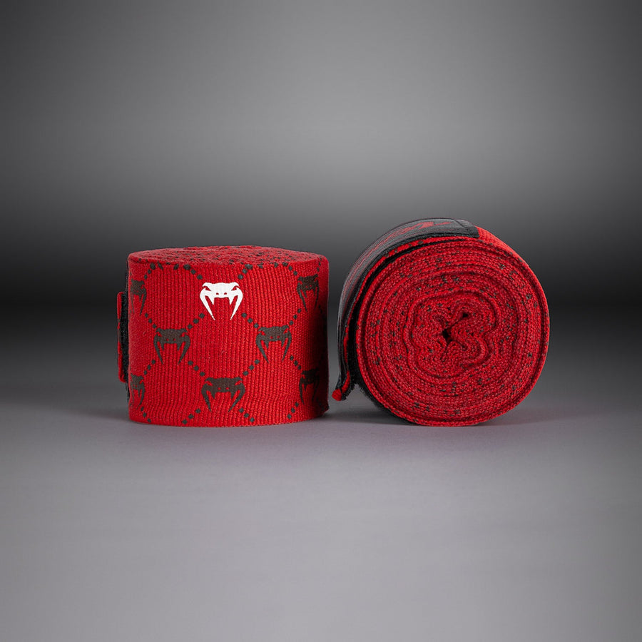 Venum Kontact Evo Monogram Hand Wraps - Red — product view 2