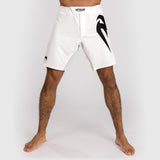 Venum Light 5.0 Fight Shorts - White/Black — product view 4