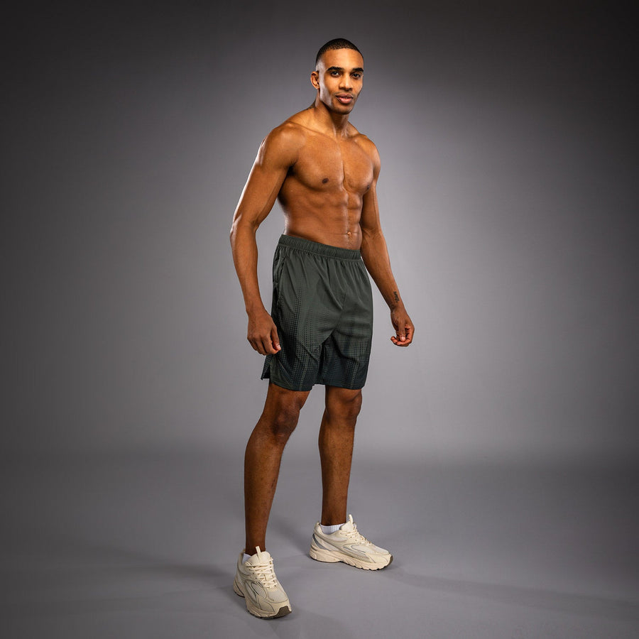 Venum Stealth Training Shorts - Khaki/Dark Green — product view 3
